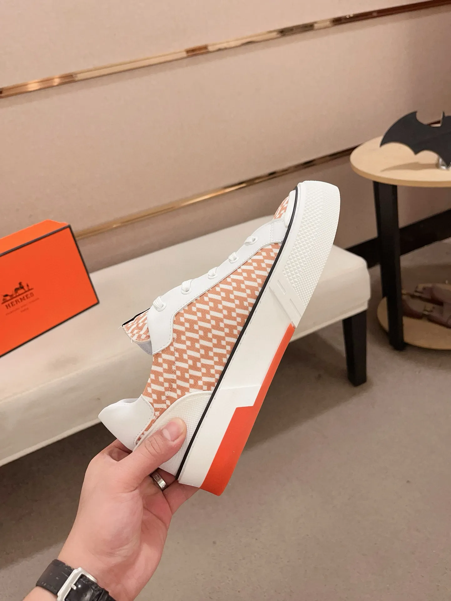 Men's clothing and shoes💰: 440💰《HERMES》【Classic Original Version】Hermès; Top 🔝 Purchasing Agency 🔍🔍Latest 🇺🇸Sold simultaneously at counters, original imported from Italy ▲▲Cow leather▲ ▲Exquisite workmanship (Italian 🇮🇹imported water-dyed 🐂cowhide lining) sole: original sole provided by the original factory, ⚠️exclusive double-layer activity·TPR·rubber·combined molded outsole; Code number: 38-46